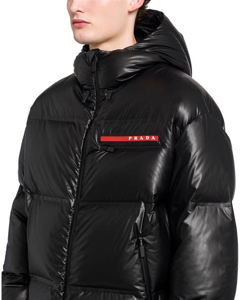 prada puffer jacket baby blue|prada daunenjacke.